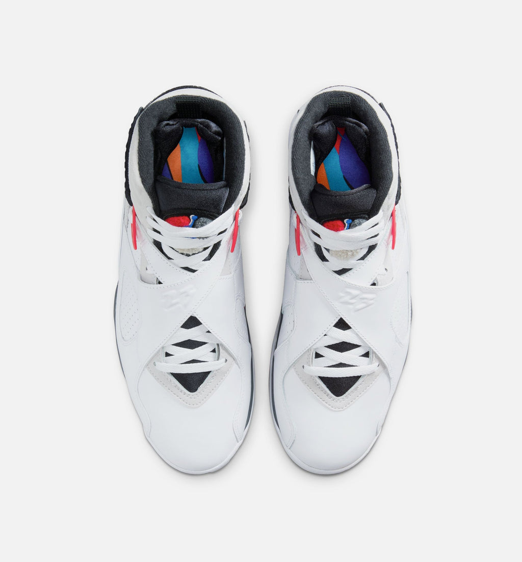 Air Jordan 8 Retro “White and True Red” Men's Lifestyle Shoes