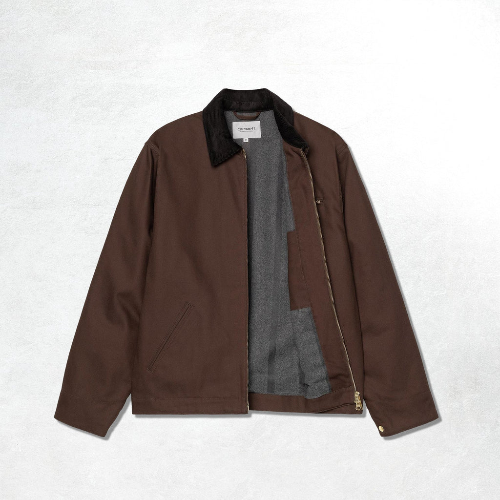 Carhartt WIP Detroit Jacket : Tobacco / Black rigid