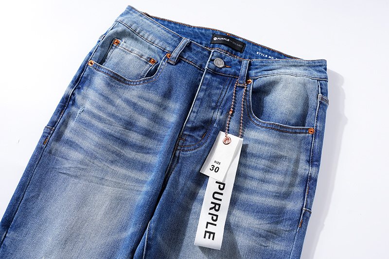 Purple Brand Blue Washed Denim Jeans