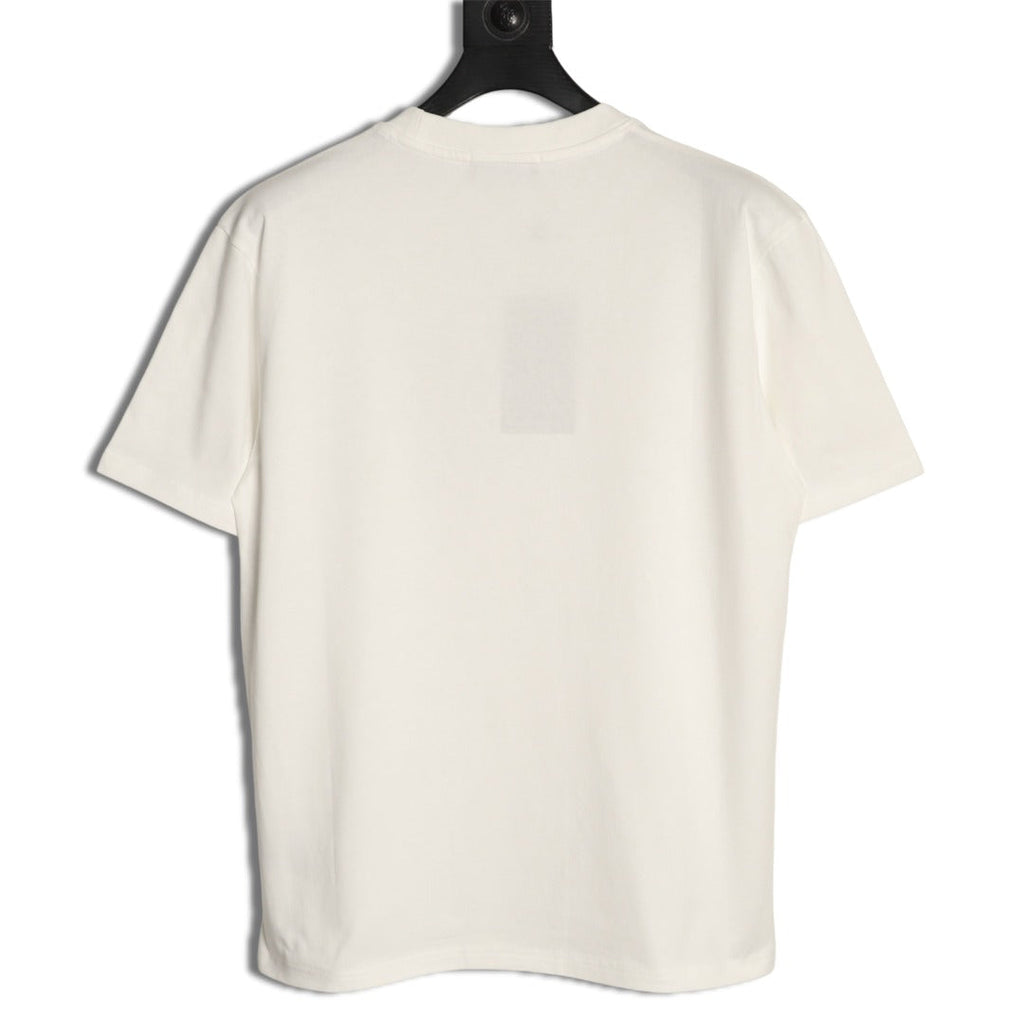Gucci Monogram-Style Pocket-Patch Short-Sleeve T-Shirt - Cream